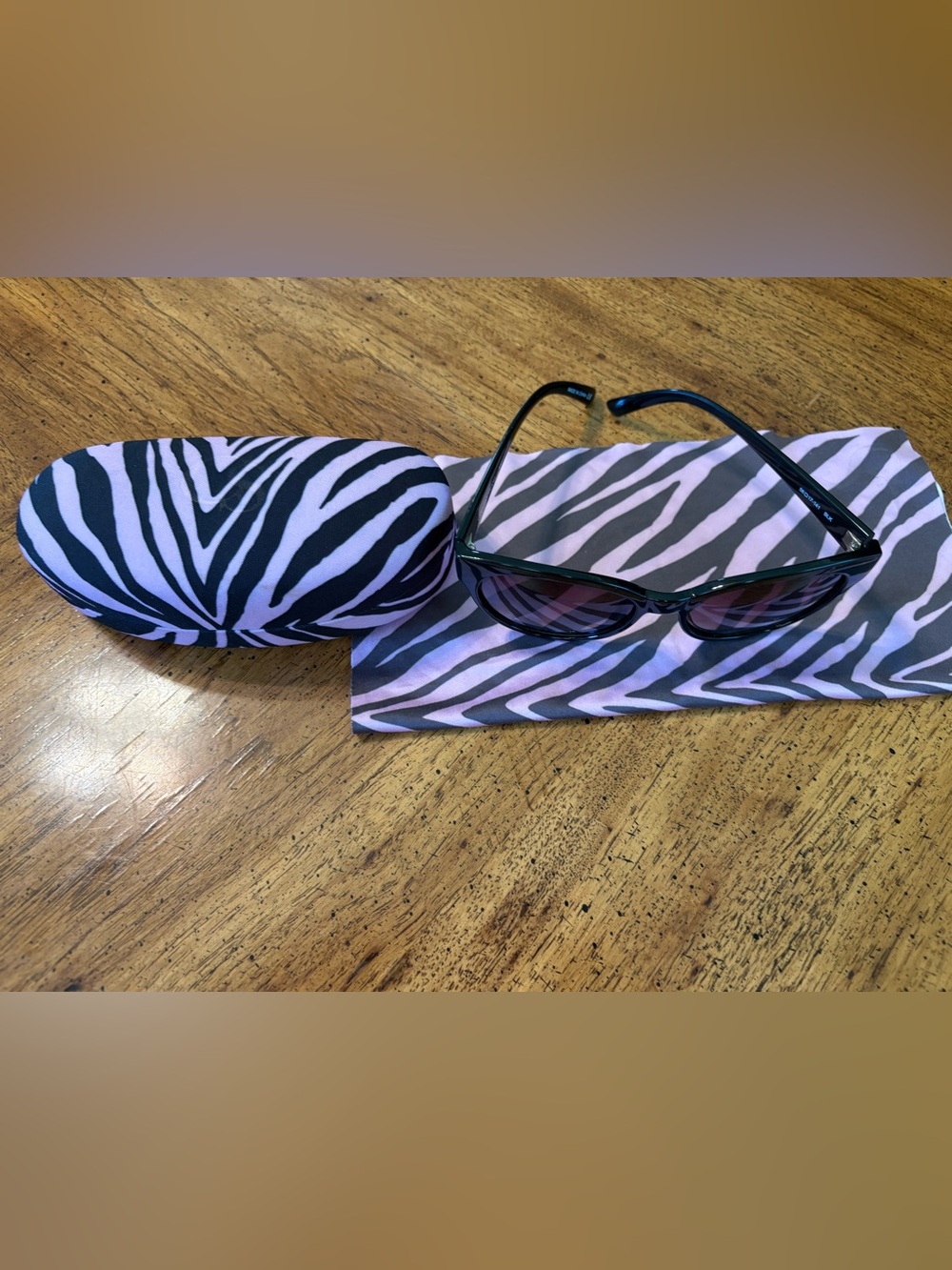 Christian Sirlano sunglasses with extra large cloth and hard case